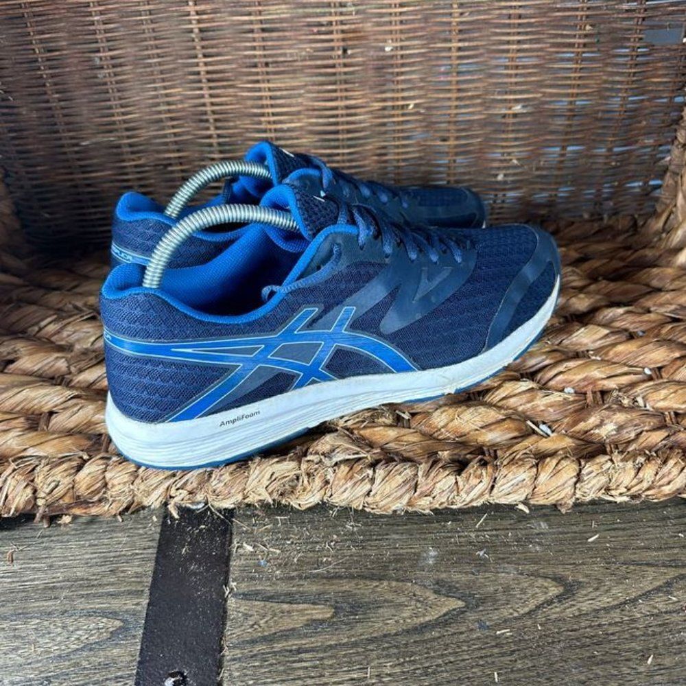 Asics Sz 10 Men's Blue Amplica‎ Running Shoes Sneakers